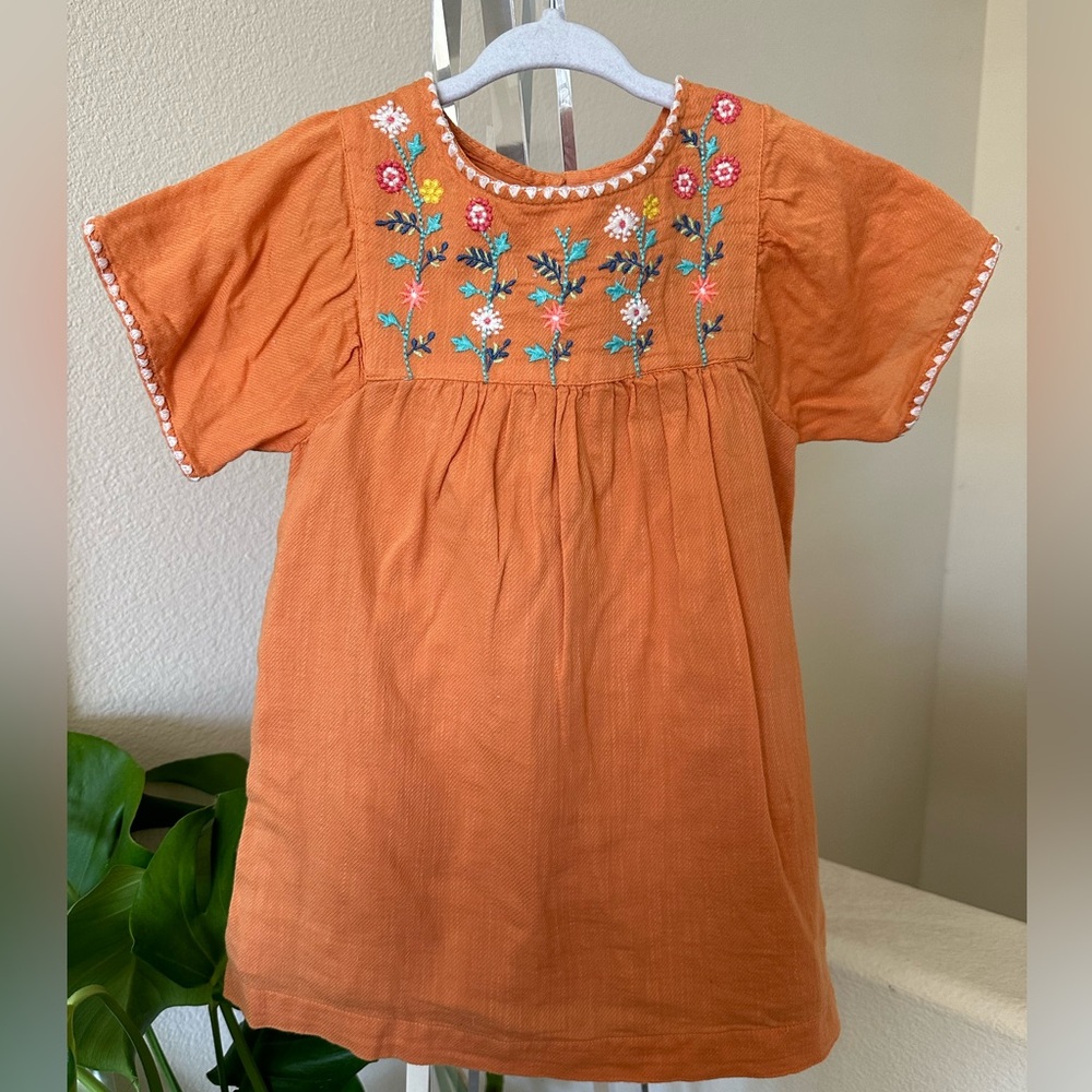 Adorable Zara Embroidery Floral Dress